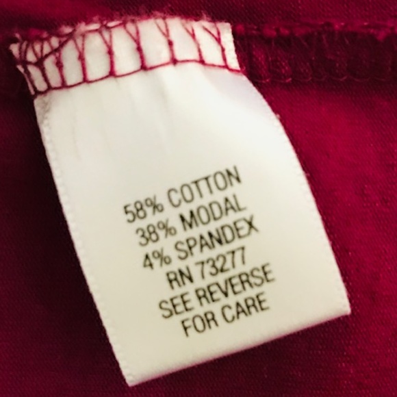 Dana Buchman Raspberry Top - Picture 7 of 7